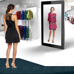 Nhà Máy bán hàng trực tiếp 49inch kỹ thuật số biển ảo thay đồ gương cho thời trang bán lẻ 3D AR gương cho phòng thay đồ - Product Image 5