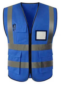 เสื้อกั๊กสะท้อนแสงเพื่อความปลอดภัยในการทำงานสำหรับงานก่อสร้างบนถนน - Product Image 6