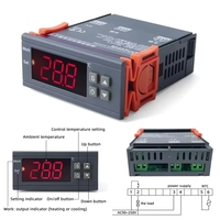 Contrôleur de température numérique intelligent BSC MH-1210W 220V 24V 12V, thermostat micro-ordinateur pour le chauffage et le refroidissement