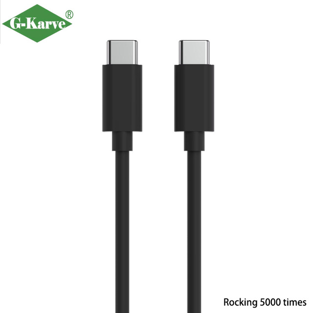 TYPE-C Data Cable-Fast Charging & High-Speed Sync for Phones Laptops Computers Camera (Durable Nylon Black 1/2 Meters)