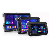 MeiHua 7 8 9 VW perillas Android pantalla táctil navegación GPS reproductor Multimedia para Volkswagen Magotan Sagitar Santana Carplay