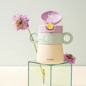 Phanpy moins cher gobelets à siroter <span class=keywords><strong>bébé</strong></span> bouteille de lait personnalisé bouteille d'eau ensemble en acier inoxydable isolé sous vide boisson bouteilles d'eau enfants garçons - Product Image 2