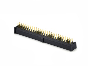 Conector DIN de Caja con Paso de 2.0mm (Contactos de Latón, Carcasa de Nylon) Recto H4.8mm 2*25P para Aplicaciones en PCB - Product Image 5
