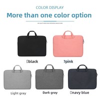 Sac à main pour ordinateur portable professionnel, sac d'ordinateur portable léger et portable pour ordinateurs portables de 13 à 15,6 pouces, imperméable et respirant