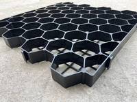 Dalles de gazon en HDPE haute résistance pour allées, parkings et renforcement du sol