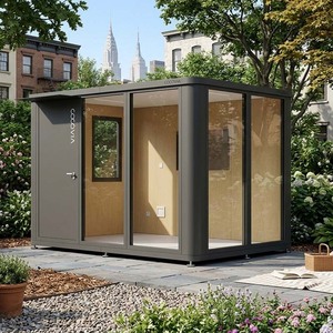 Casa Modular <span class=keywords><strong>de</strong></span> Aluminio para Jardín, Sin Necesidad <span class=keywords><strong>de</strong></span> Grúa, Estudio Moderno para Patio Trasero, Pequeña Casa Modular, Contratista <span class=keywords><strong>de</strong></span> Construcción en EE. UU. - Product Image 1