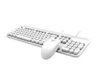 Clavier de jeu personnalisé, fin, 104 touches, style punk, touches rondes, filaire et sans fil, pour Mac, PC, ordinateur portabl