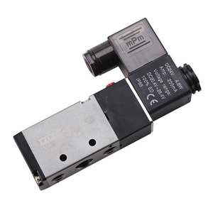 4v310 10 โซลินอยด์วาล์ว วาล์วควบคุมลมแบบนิวแมติก 5 พอร์ต 2 ตำแหน่ง 24V DC 0.15 0.8Mpa - Product Image 5