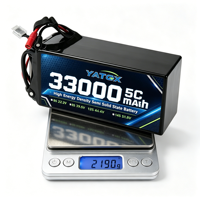 Аккумулятор LiPo YKX 33000 мАч 6S 12S 10C 22.2V полутвердотельный для БПЛА, гексакоптеров, октокоптеров, дронов, на заказ 16S, гарантия 1 год