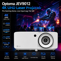 Projecteur laser 4K UHD Optoma JEV9012 à faible latence d'entrée, 4500 lumens, avec contrôle réactif et fonctionnalités de jeu professionnelles