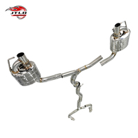 Système d'échappement AMG C43 de haute qualité 2021 W205 3.0L échappement Sport Cat-Back Turbo Valved pour Mercedes Benz coupé