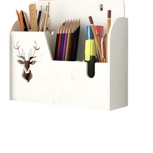 Wall Mounted Remote Control <b>Storage</b> <b>Box</b> Rectangle <b>Waterproof</b> No Drilling For TV Air Conditioner Phone Holder - Product Image 4
