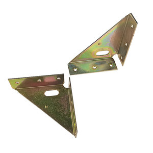Support d'angle en fer épaissi pour lit, support de meubles, équerres latérales gauche et droite - Product Image 5