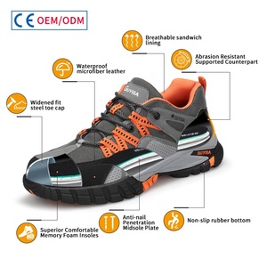 <span class=keywords><strong>Chaussures</strong></span> <span class=keywords><strong>de</strong></span> <span class=keywords><strong>sécurité</strong></span> GUYISA, nouveau design, pour le travail en extérieur, semelle en caoutchouc résistante à l'usure, embout en acier. - Product Image 5