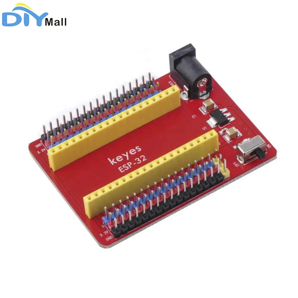 Kebyes Papan Ekspansi ESP32-IO, Kompatibel dengan Papan Inti Keyes ESP32 2.54Mm Pin Pitch Ramah Lingkungan