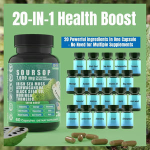 Cápsulas Duras de Extracto Herbal de Fruta Espinosas Veinte en Uno, Personalizadas, de Venta Caliente Transfronteriza, con Aceite de Semilla de Lecanidium para Adultos - Product Image 6