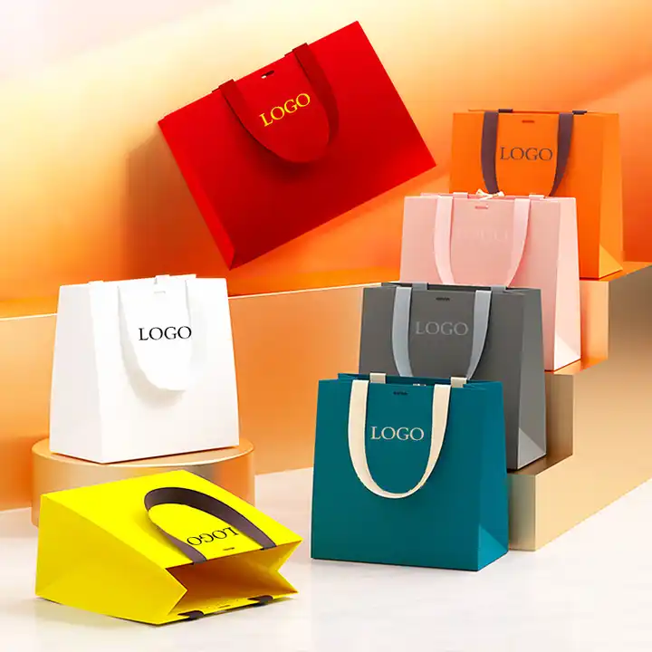 New Arrival Custom Competitive Price Clothing Shopping Paper Bags With Handle Paper Bag