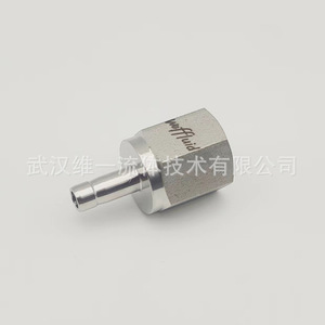 ข้อต่อสแตนเลสแบบอัด Weffluid รุ่น Ss-Af-4-4n สำหรับเกจวัดแรงดันและท่อแก๊ส - Product Image 2