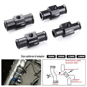 CNSPEED Jauge de température de l'eau en alliage d'aluminium, 30mm, bleue, pour la rénovation de motos et de voitures - Product Image 5