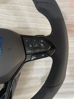 Volant sport en cuir pour VW Golf Touareg Polo GTD CC Jetta GTI Tiguan Passat B8 Chauffant Plug & Play-CN