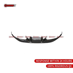 Kit carrosserie de qualité supérieure en fibre de carbone sèche, style Novi, pour Ferrari F8 : Lame arrière, jupes latérales, aileron de ventilation, kit carrosserie complet - Product Image 5