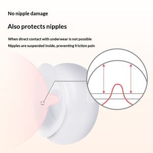 Collecteur <span class=keywords><strong>de</strong></span> lait manuel anti-galactorrhée, entièrement en silicone, facile à porter, intégré, collecte <span class=keywords><strong>de</strong></span> lait maternel, tire-lait pour l'alimentation des bébés - Product Image 2