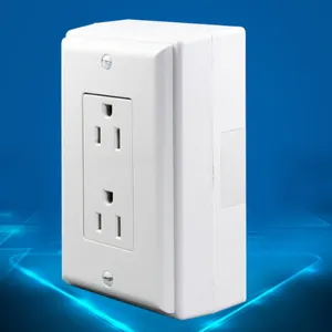 Type 118 American-style Exposed Junction Box US Standard Wall Switch South American Power Socket Wire Cable Box