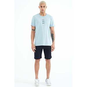 Pantalones Cortos de Doble Cara para Hombre Air Jones Alva, Color Azul Marino, Estampados, Mezcla de Algodón y Poliéster - Ropa Deportiva Informal, Modelo 81245 - Product Image 2