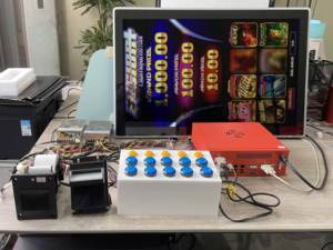 QIQU - Juego de Habilidad para Sala de Juegos con 1 Año de Garantía, Diamond Skill Games Fusion Plus Lightning Edition 8 en 1, Tablero de Juego Vertical para PC - Product Image 3