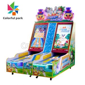 Children's Electronic Amusement Park Coin Operated In-Play Game Lottery Machine 2 Player Children's <b>Bowling</b> - Product Image 5