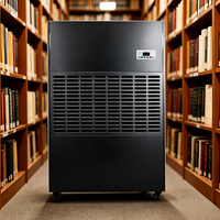 Deshumidificador de Piso de Alta Capacidad 960L/D, Deshumidificador de Aire para Gabinetes, Acuicultura, Sótanos, Estabilizador de Humedad, Aparato de Secado Comercial