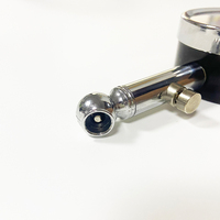Manomètre radial cadran '2'' Y100 avec boîtier et lunette en acier noir