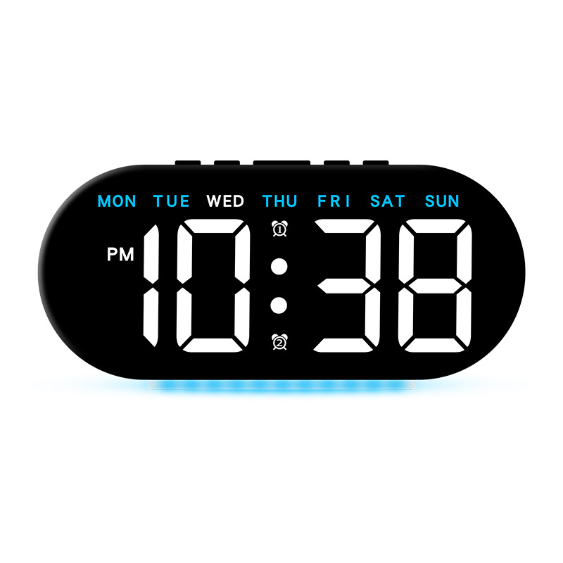 Gh8035 black shell-blue lamp