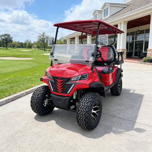 Voiturette de golf compacte WOLAN Source Plant Support personnalisable au lithium 4 places pour accès en villas et jardins à allées étroites - Product Image 1