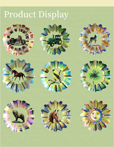 Factory Direct Supply Customizable Shapes Hanging <b>Ornaments</b> for Window Decorative - Product Image 6