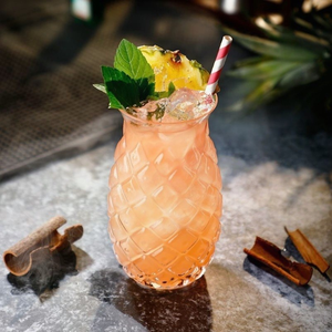 Hefa Supplies - Taza Tiki de Diseño Novedoso, Resistente a Altas Temperaturas, Sin Plomo, Vaso de Piña Mexicana para el Hogar, <span class=keywords><strong>Restaurante</strong></span>, Bar - Product Image 1