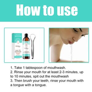 Enjuague Bucal Blanqueador de Dientes Sin Alcohol de Alta Calidad, 100 ml, con Vitamina E, Cuidado Bucal, Boca Más Saludable, para el Hogar, Hotel, Viajes y Spa - Product Image 6