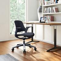 Chaise de bureau ergonomique moderne en maille rotative et réglable en hauteur, adaptée aux immeubles de bureaux, aux hôpitaux et aux écoles