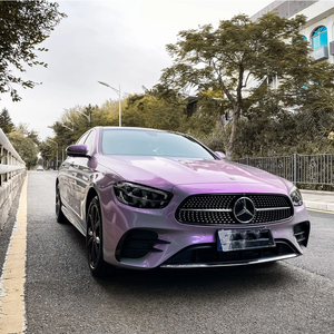 Film de protection de peinture pour voiture en PVC, 1,52 x 17 m, couleur gris rêve, violet charme, film de protection de peinture changeant de couleur, vinyle pour envelopper les voitures, anti-rayures, protection UV - Product Image 2