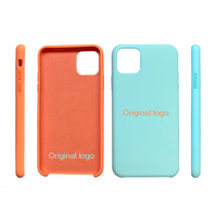 2020 étui de téléphone portable en Silicone Design personnalisé d'origine avec logo Apple pour iPhone 7/8Plus étui de téléphone portable en Silicone liquide