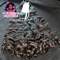 Paquetes de Cabello Natural al por Mayor para Vendedores: Cabello Ondulado Camboyano de un Solo Donante, Cabello Humano Natural Ondulado Indio, Cabello Rizado de Onda Profunda