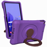 Étui en silicone HGD pour tablette iPad 7/8/9ème génération, support rotatif antichoc pour iPad 10.2