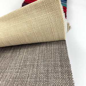 Textiles <span class=keywords><strong>para</strong></span> el hogar, muestra gratis, 100% poliéster, aspecto <span class=keywords><strong>de</strong></span> lino duradero, sofá, muebles, tela <span class=keywords><strong>de</strong></span> lino <span class=keywords><strong>para</strong></span> tapicería - Product Image 6