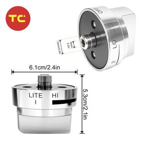 AEZ73453509ストーブノブ交換品LRG3036ST LRG3036ST LRG3095ST LRG3091ST LRG3093ST LRG3035ST LDG3036STに適合 - Product Image 2