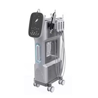 2024 nouvel équipement de machine de salon de beauté 9 en 1 haut de gamme aqua peeling hydro peau nettoyage en profondeur salon dispositif hydro machine faciale