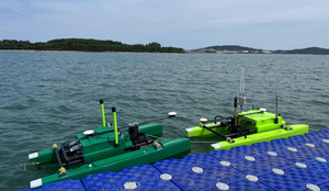 Bateau sans pilote professionnel de patrouille et d'entretien de plateformes marines, nouveau style, coque en aluminium, haute vitesse, électrique, offshore, 5-8 heures - Product Image 6