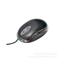 Mouse LED Berkabel USB, Mouse LED Murah, Cocok untuk Kerumunan Kantor, Logo Dapat Disesuaikan, Cocok untuk Laptop, Komputer Desktop