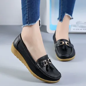 <span class=keywords><strong>Scarpe</strong></span> da <span class=keywords><strong>Donna</strong></span> di Alta Qualità, Mocassini a Punta Traspiranti, <span class=keywords><strong>Scarpe</strong></span> Basse Monocolore, Vendita all'Ingrosso - Product Image 5