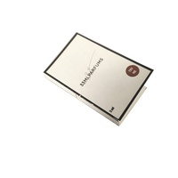 Carte porte-échantillon de parfum de luxe avec flacons de 1 ml, 1,5 ml, 2 ml, 3 ml pour présentation d'échantillons de parfum