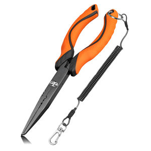 <span class=keywords><strong>Pince</strong></span> multi-usages en acier au carbone de haute précision de 9 pouces, outil de pêche durable, vente en gros d'usine, service de personnalisation du logo - Product Image 1